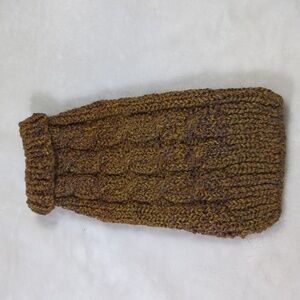 Dog sweater hand knit S/M